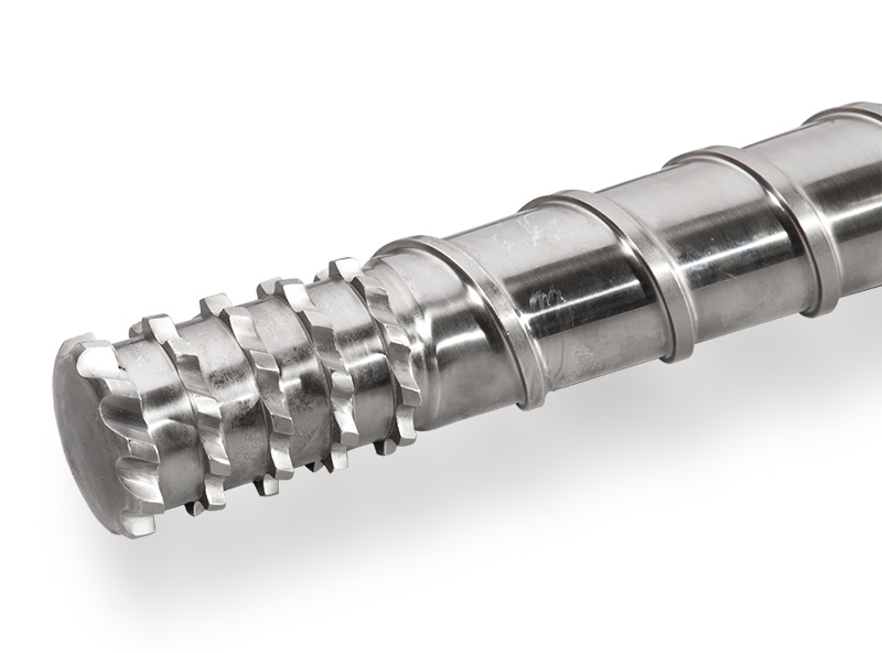 Nitrided 25mm mini single screw barrel for PP PE plastic pipe machines